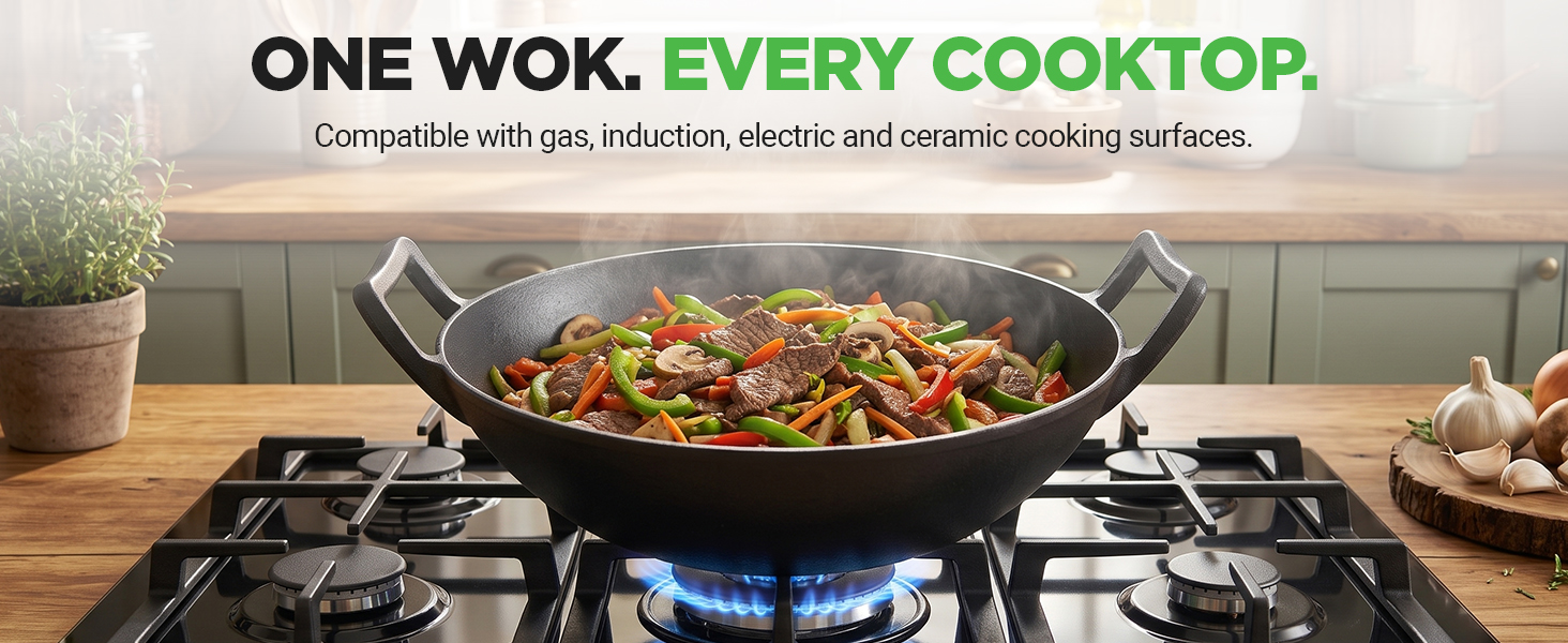 propane fryer cast iron cookware outdoor cooking wok burner stir fry pan parrillas de gas para