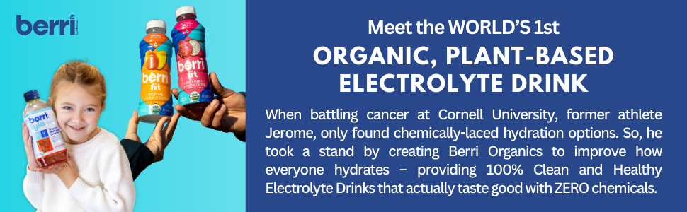 organic, plant based, electrolyte drink