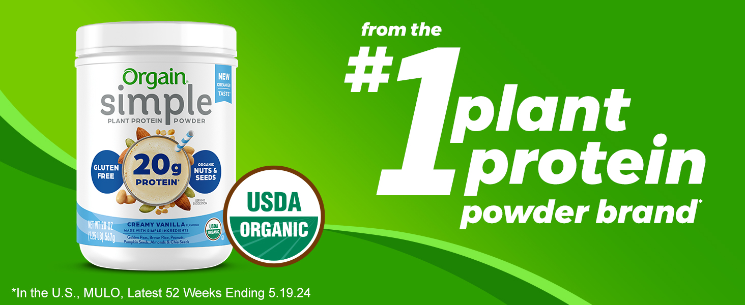 from the #1 plant protein powder brand