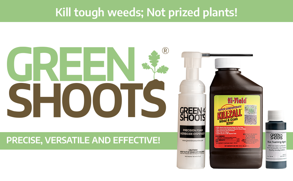 Green Shoots Foam Herbicide