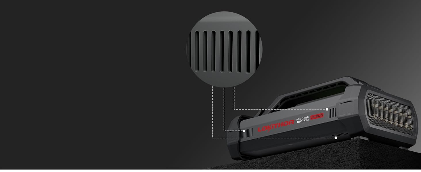 JA300 Car Battery jump starter with air compressor