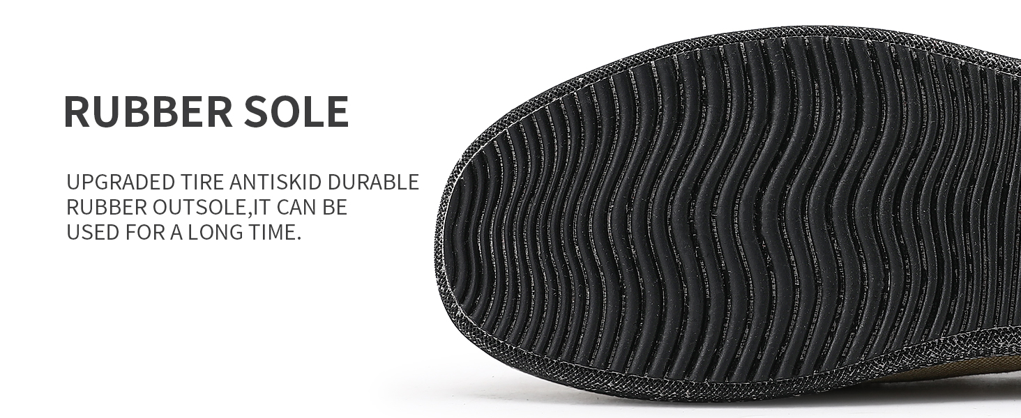 rubber sole