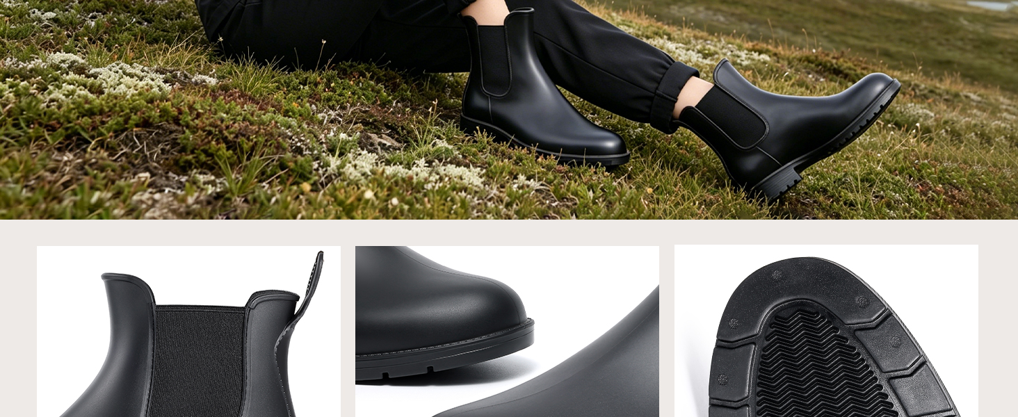 Asgard Chelsea Rain boots: dry and fly – stylishly high.