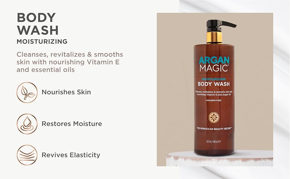 Argan Magic Moisturizing Body Wash