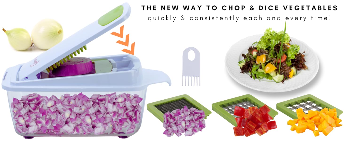 Brieftons QuickPush Food Chopper