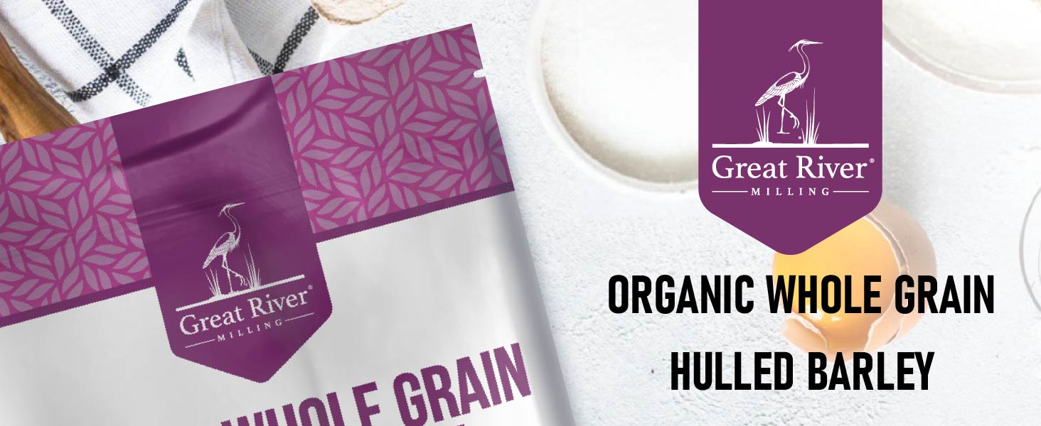 Organic Whole Grain Hulled Barley