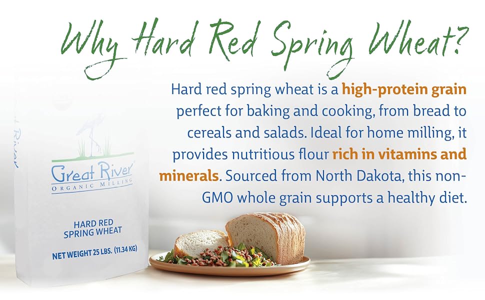 red wheat berries organic hard red wheat berries