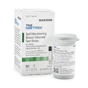True Metrix Blood Glucose Test Strips