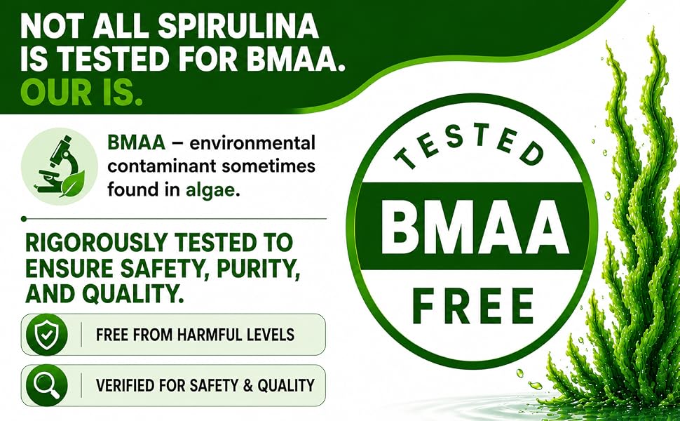 organic spirulina chlorella powder capsules plant protein hcl herbal code labs