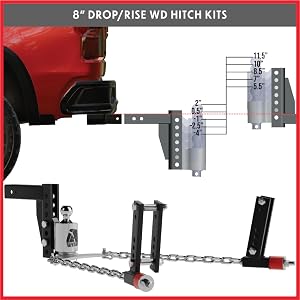 8 in Weight Distribution