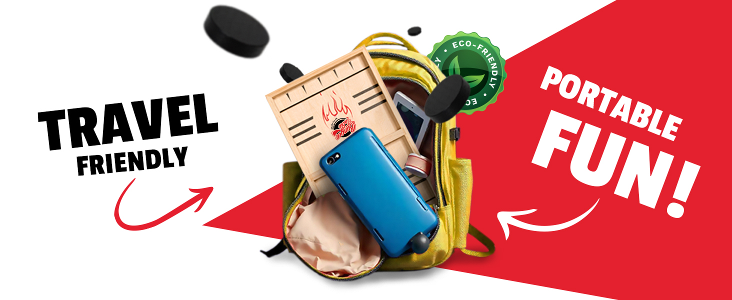 Travel friendly; portable fun!