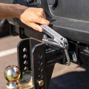 Anti Rattle Hitch Lever