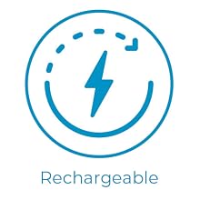 Rechargeable technology internal battery recharge port with included charging cord