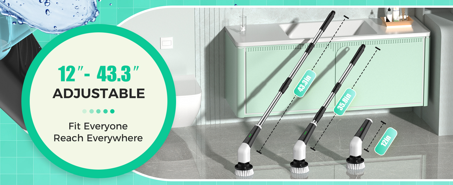 Electric Spin Scrubber Brush
