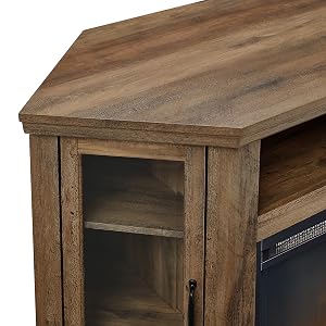 corner tv stand entertainment media console small space tv 55+ inch tv