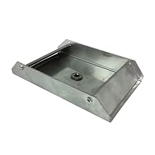 Close up of swing gate spinner plate