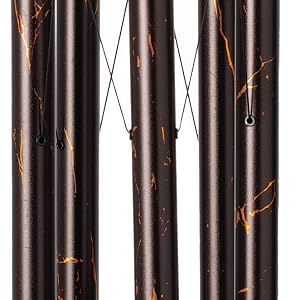 mothers day wind chime gifts for mom Large windchime gold vein Wind Chime Construction and Parts