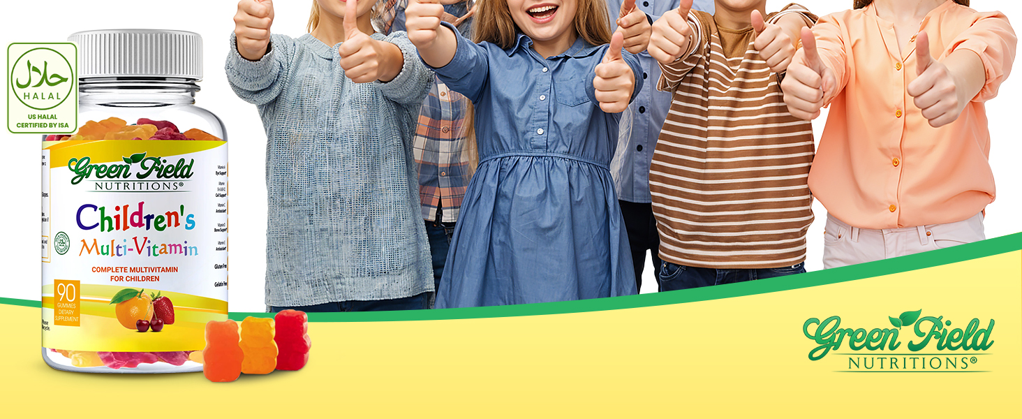 kids multivitamin gummies vitamin c chewable halal gummies for Immune support