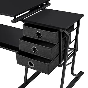 Drafting Table &amp; Stool Set