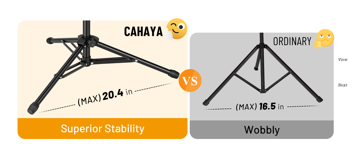 Foldable Desktop &amp;amp;amp; Floor Dual-use Sheet Music Stand