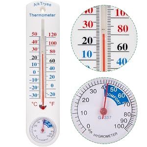 Outdoor indoor temperature and humidity meter