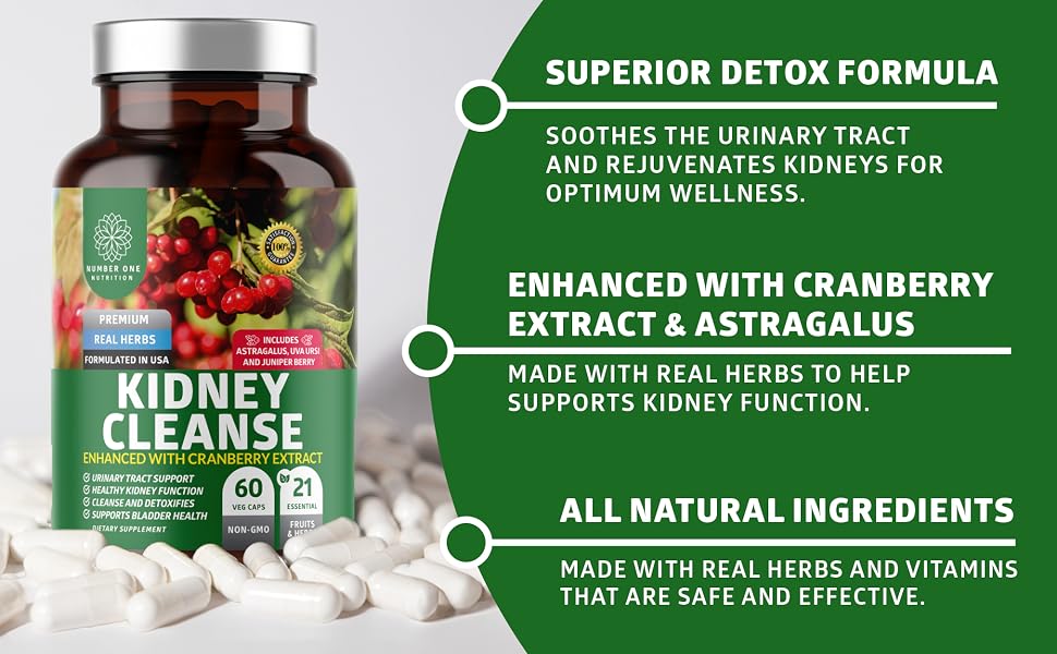 kidney cleanse detox &amp; repair