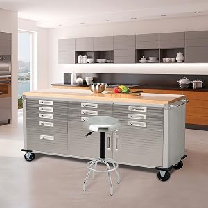 seville classics heavy duty height adjustable closet organizer Storage cabinet quality steel