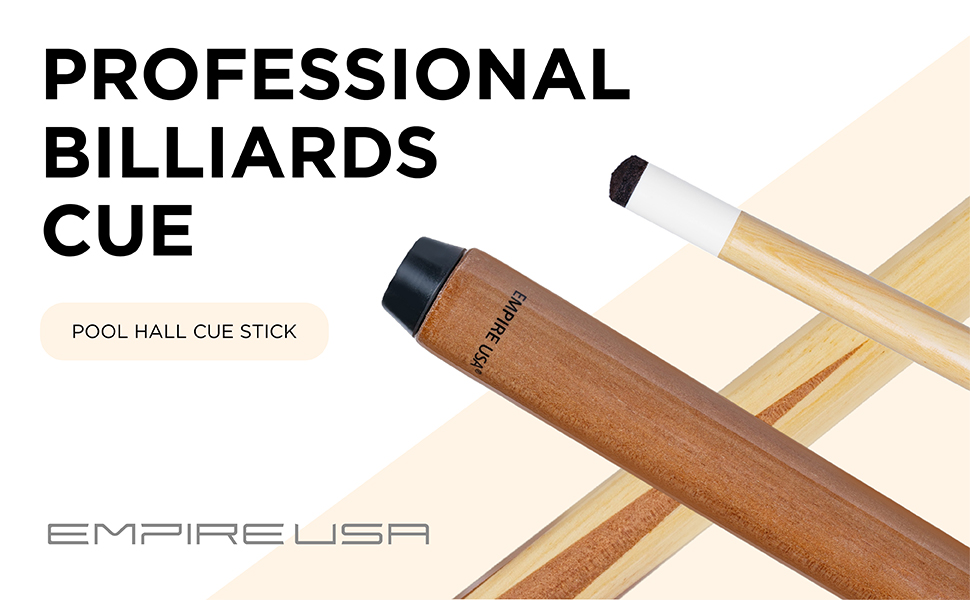 pool hall cue stick