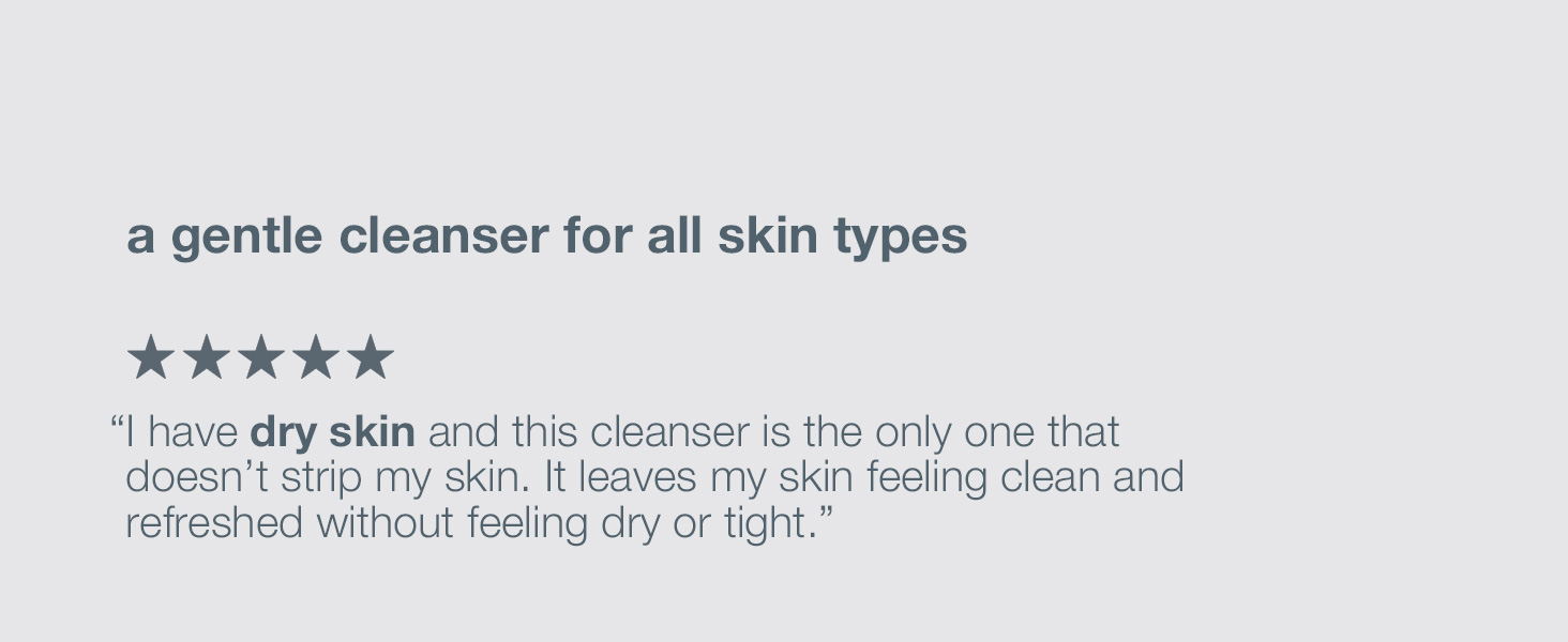 Special Cleansing Gel - ph balancing face cleanser - dry skin