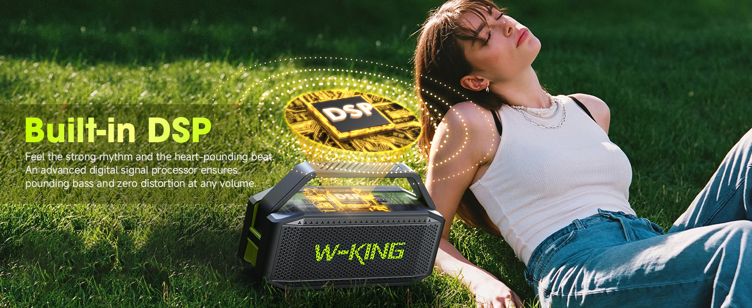 bluetooth speaker w-king