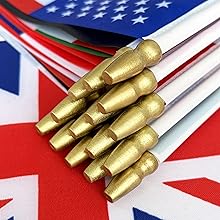 TSMD 12 Pack Small Mini Countries Flags
