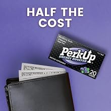 Half the cost