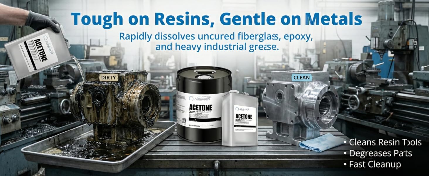 Tough on Resins, Gentle on Metals