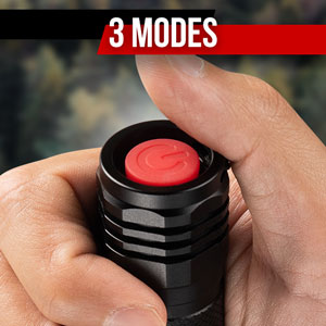 3 lighting modes high low sos