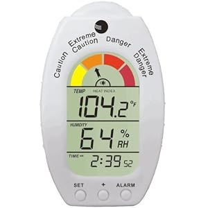 ambient ambiant weather ws-he01 portable handheld hand held heat index meter