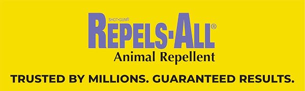 Repels-All Animal Repellent. Trusted by millions. Guaranteed Results