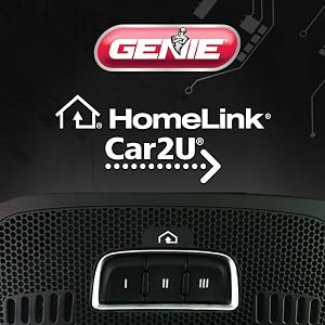 this genie stealh 500 works with homelink and car2u