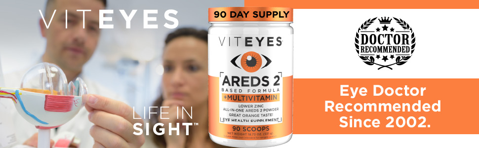 AREDS 2 Multivitamin Powder - Eye Doctor Recommended