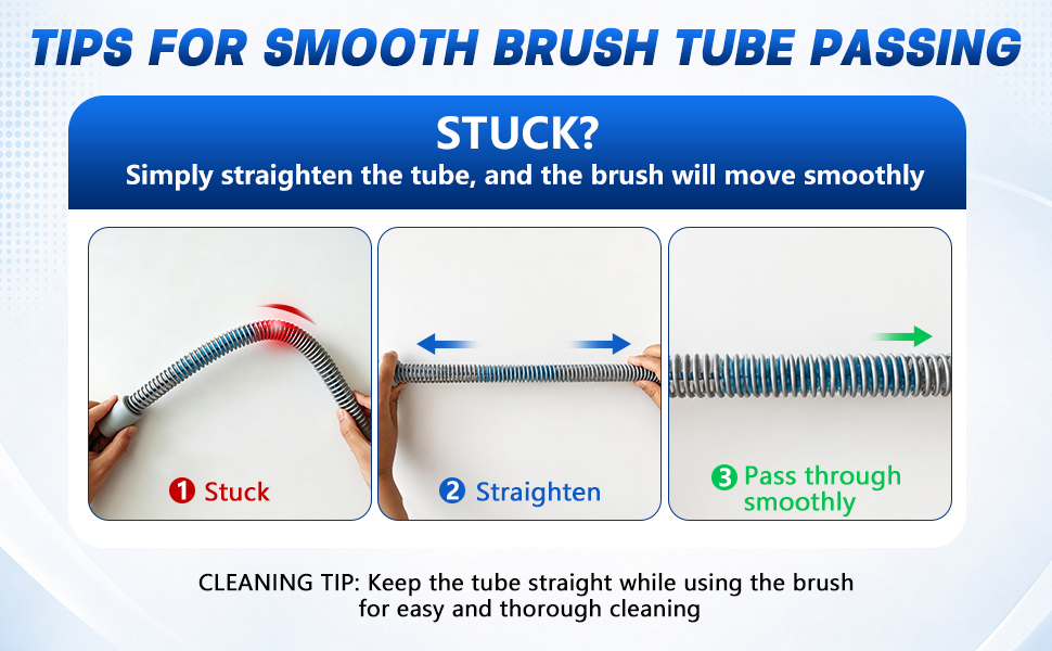 Tips for Smooth Brush Tube Passing