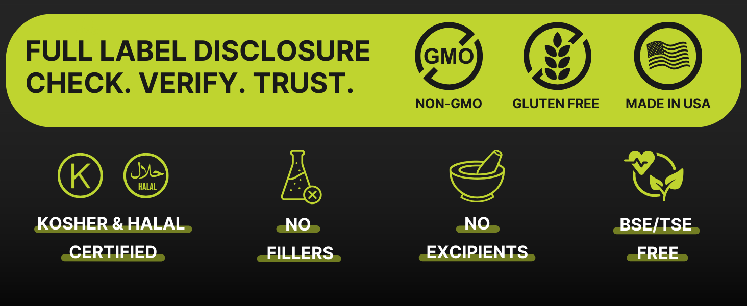 No hidden ingredients