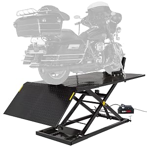 Black Widow Motorcycle Lift Table