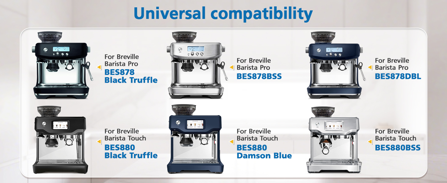 Replacement Water Filter for Breville Barista Touch Espresso Machine BES880 BES878 BES990 BES980
