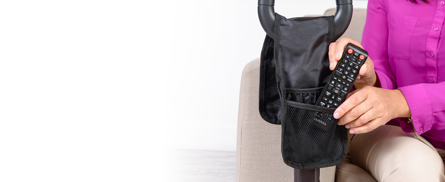 organizer saddle pouch bag storage living room couch chair sofa