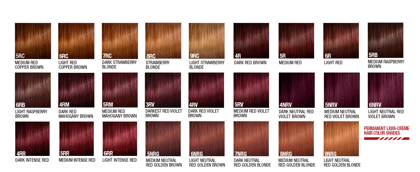 AGE Beautiful Liqui-Crème Hair Color Reds