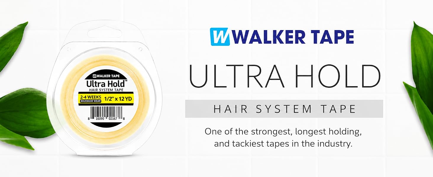 Walker Tape Ultra Hold Extension Tape Roll 1/2&amp;#39;&amp;#39; x 12 yds