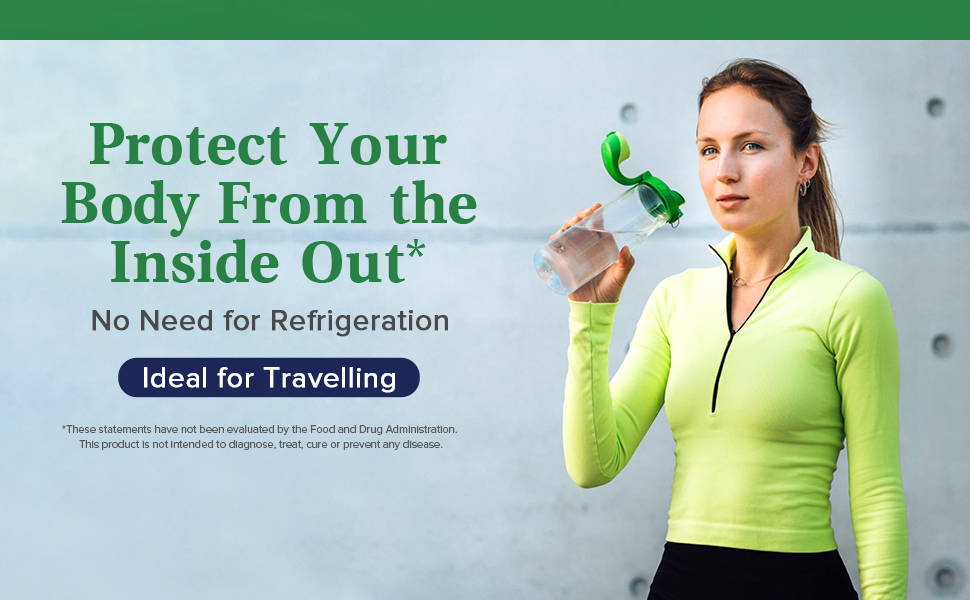 NatureMyst Probiotics 50B Protect Your Body No Need for Refrigeration Ideal for Travelling
