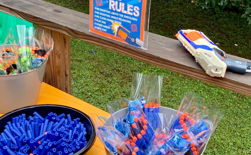 nerf foam bullets darts