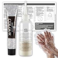 Smart Beauty blonde hair dye platinum hair colour ash cream honey permanent Plex