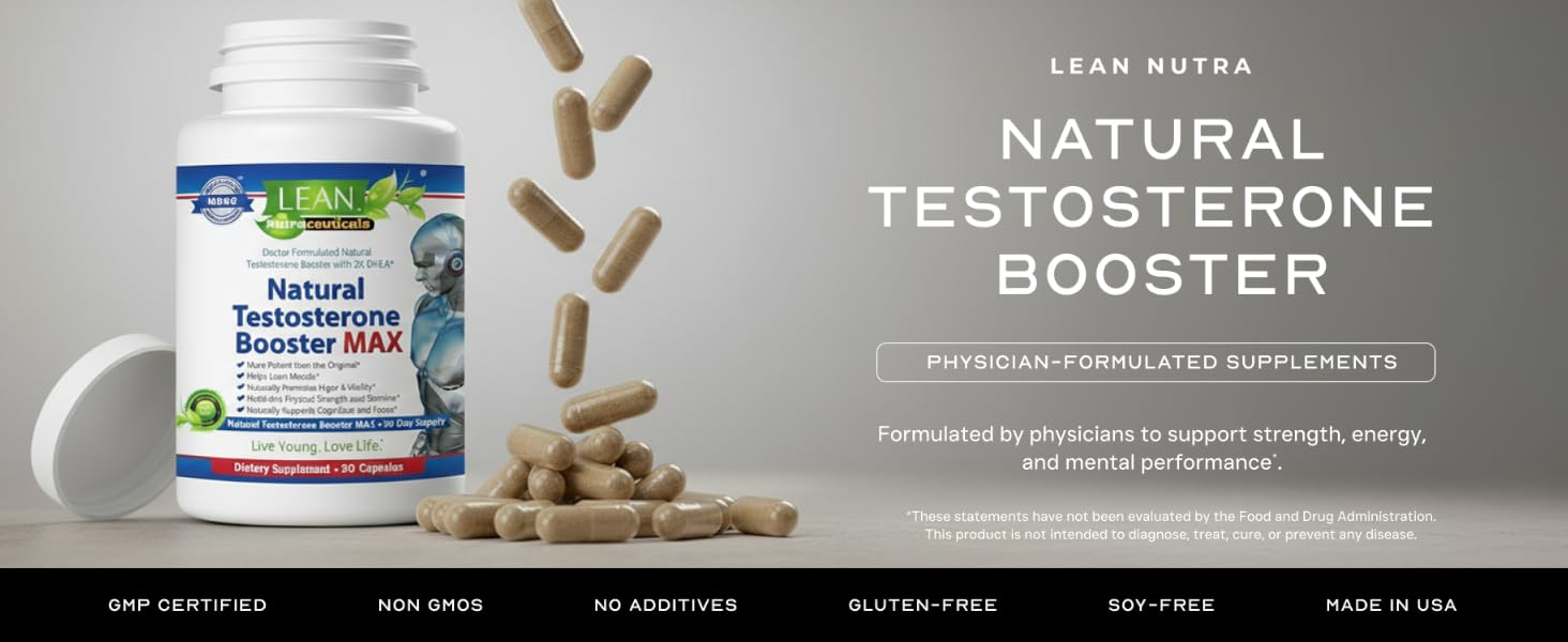 Lean Nutraceuticals, formulas for men and women, supplements for healthy living