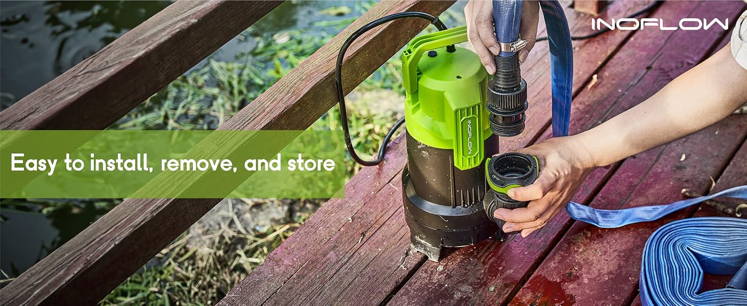 Easy to install, remove, and store